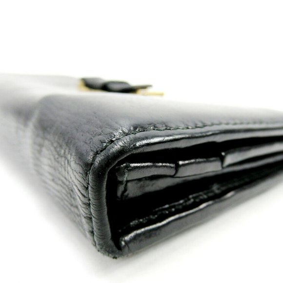 Authentic PRADA purse ribbon motif leather - Picture 2 of 7